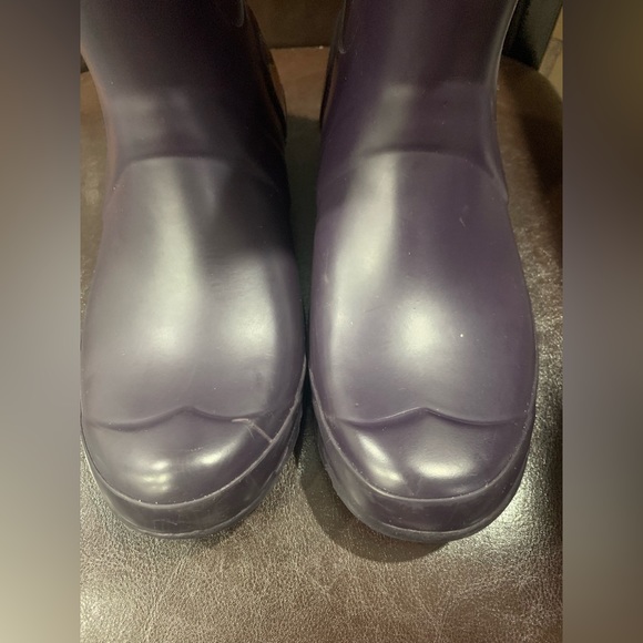 Hunter Original Tall Women’s Matte Purple Wellington Rain Boots Size 6 - Picture 7 of 15